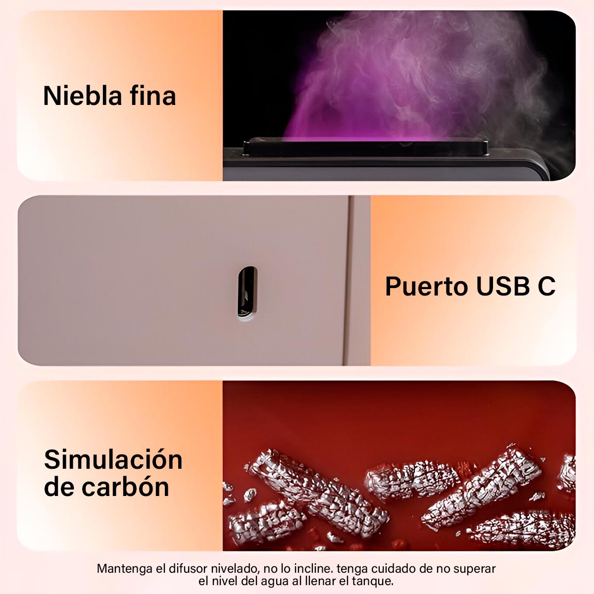 🌿HUMIFICADOR LED DE AROMAS 🌫️